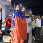 Who are the Italians released from prison this Monday?