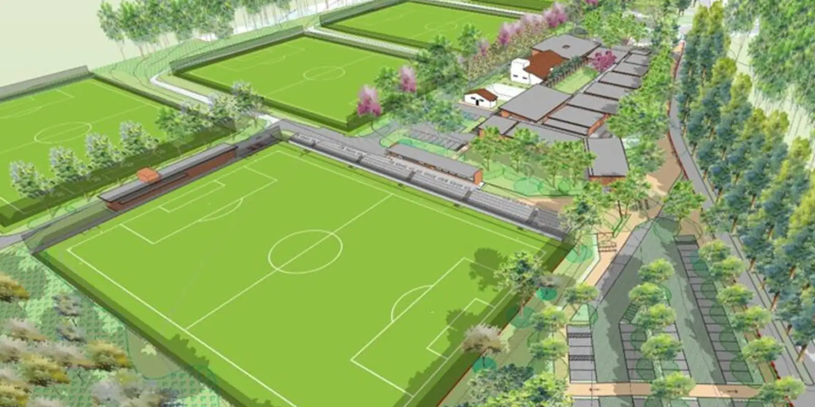 Work on the Women's Football Center in Araraquara begins on Monday