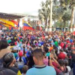 Yaracuyanos mobilize to demand the return of President Maduro