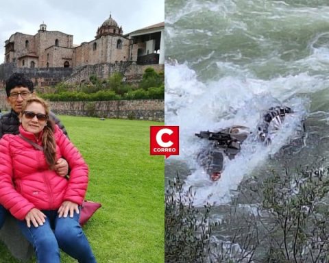 Yauyos: married couple dies after falling into the river with their vehicle on the Huancayo – Huantan route