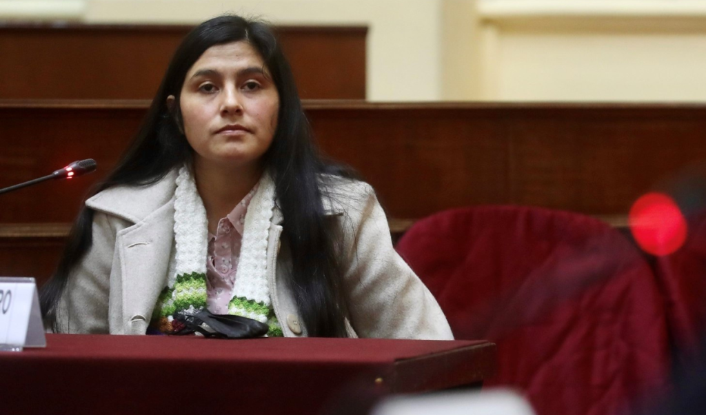 Yenifer Paredes asks the Judiciary to close the investigation against her in the Anguía case