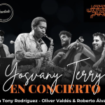 Yosvany Terry and guests at Saudade