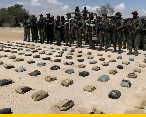 262 panels of marijuana seized in the Caribbean