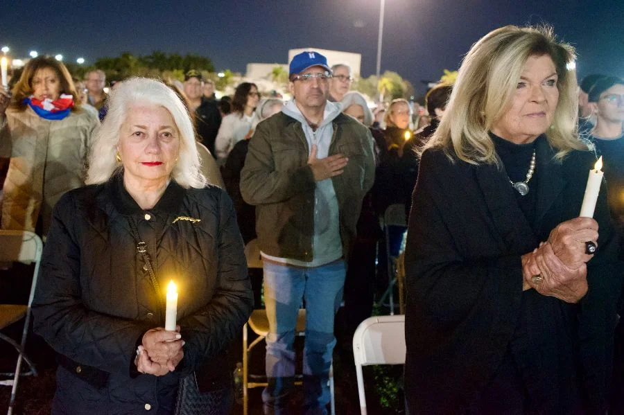 Vigilia por los 30 años del derrubo de las avionetas de Hermanos al Rescate