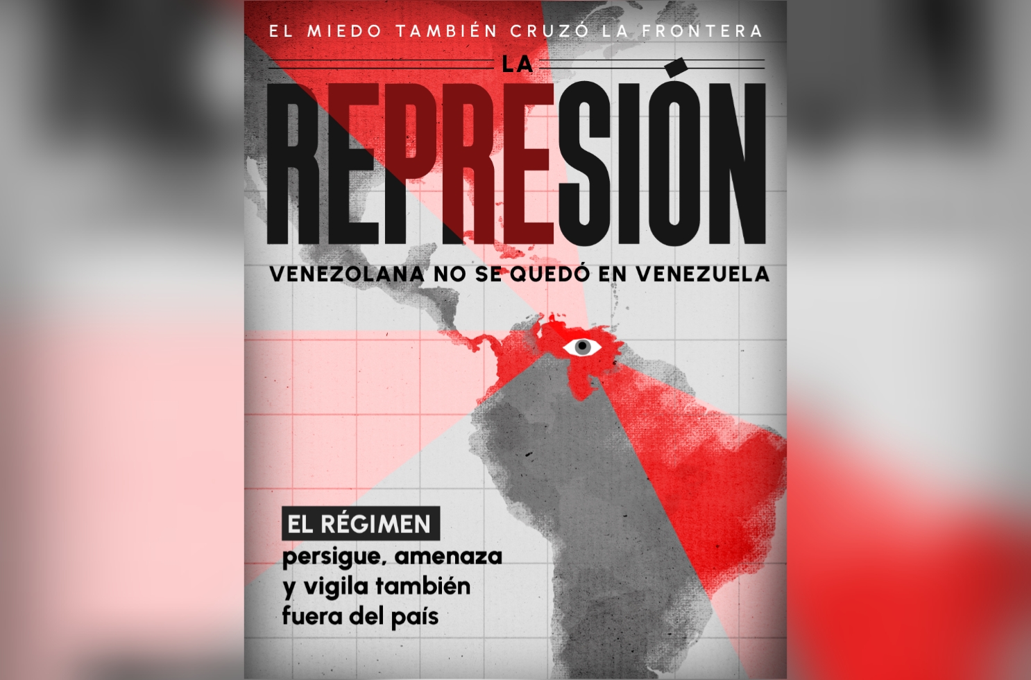 A World Without Gag documents transnational persecution of the Venezuelan State against activists and migrants