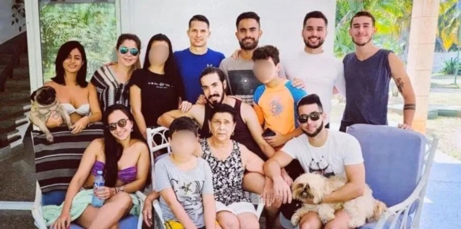 Nietos del general Ulises Rosales del Toro en Varadero.