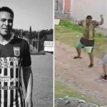 A former Argentine soccer player dies in a street fight and his brother is the main suspect