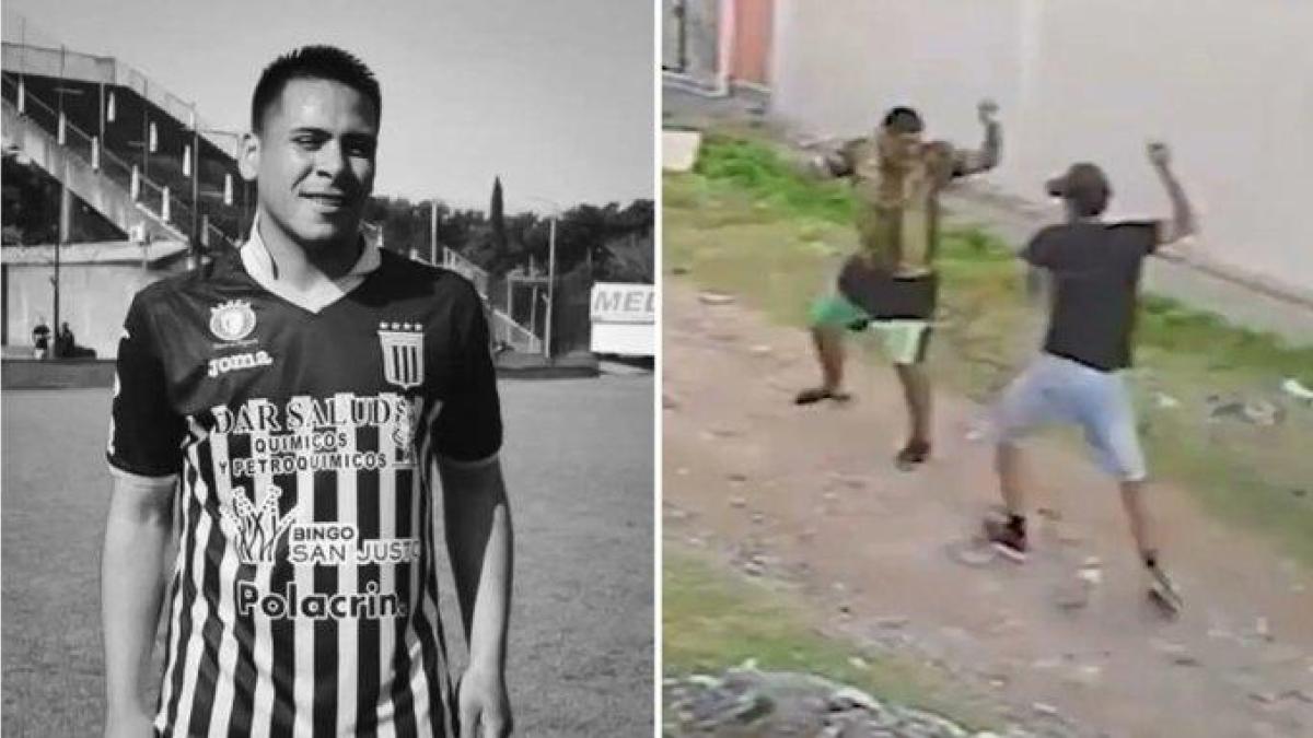 A former Argentine soccer player dies in a street fight and his brother is the main suspect