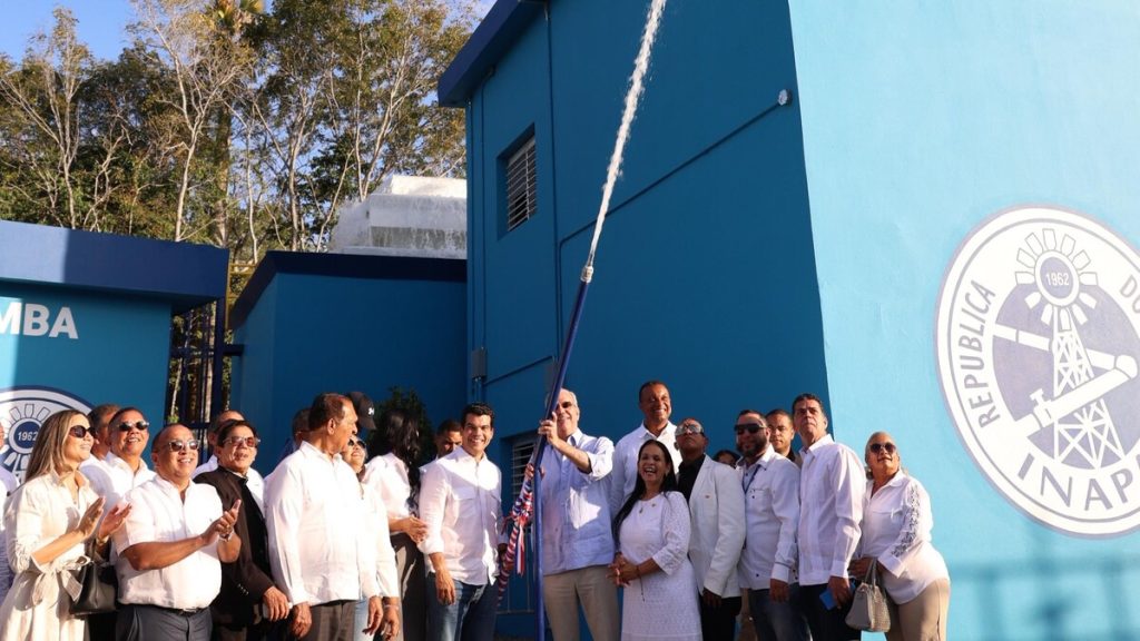Abinader inaugurates Monción-Sabaneta aqueduct for drinking water