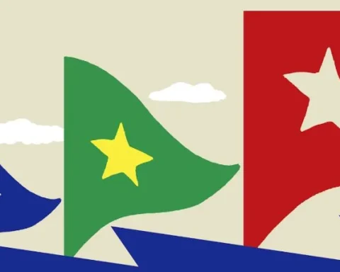 Imagen de la campaña promocional de la "Flotilla Nuestra América"