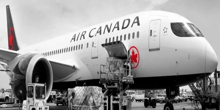 Un avión de Air Canadá