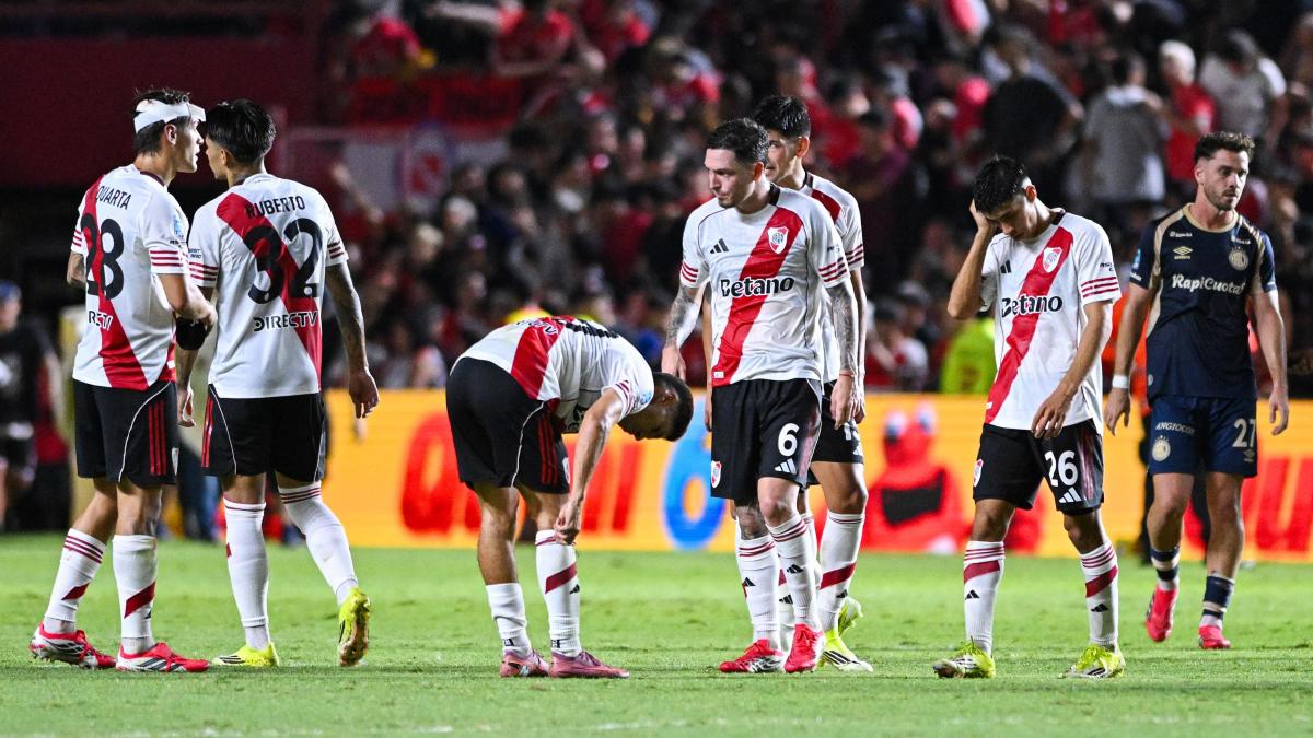 Alarm in River Plate: new defeat in another bad game and Marcelo Gallardo, sent off