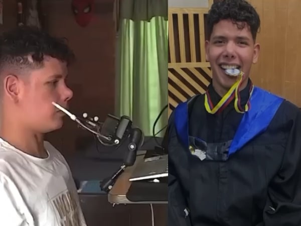 Un accidente no detuvo su sueño: la historia de Santiago Oliveros y su pasión por la locución