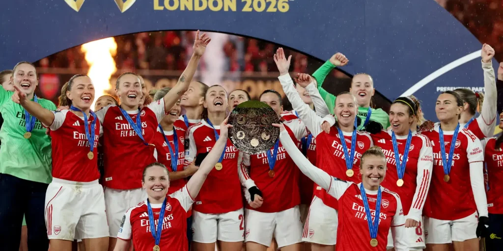 Arsenal beat Corinthians in extra time and win the Women's World Cup