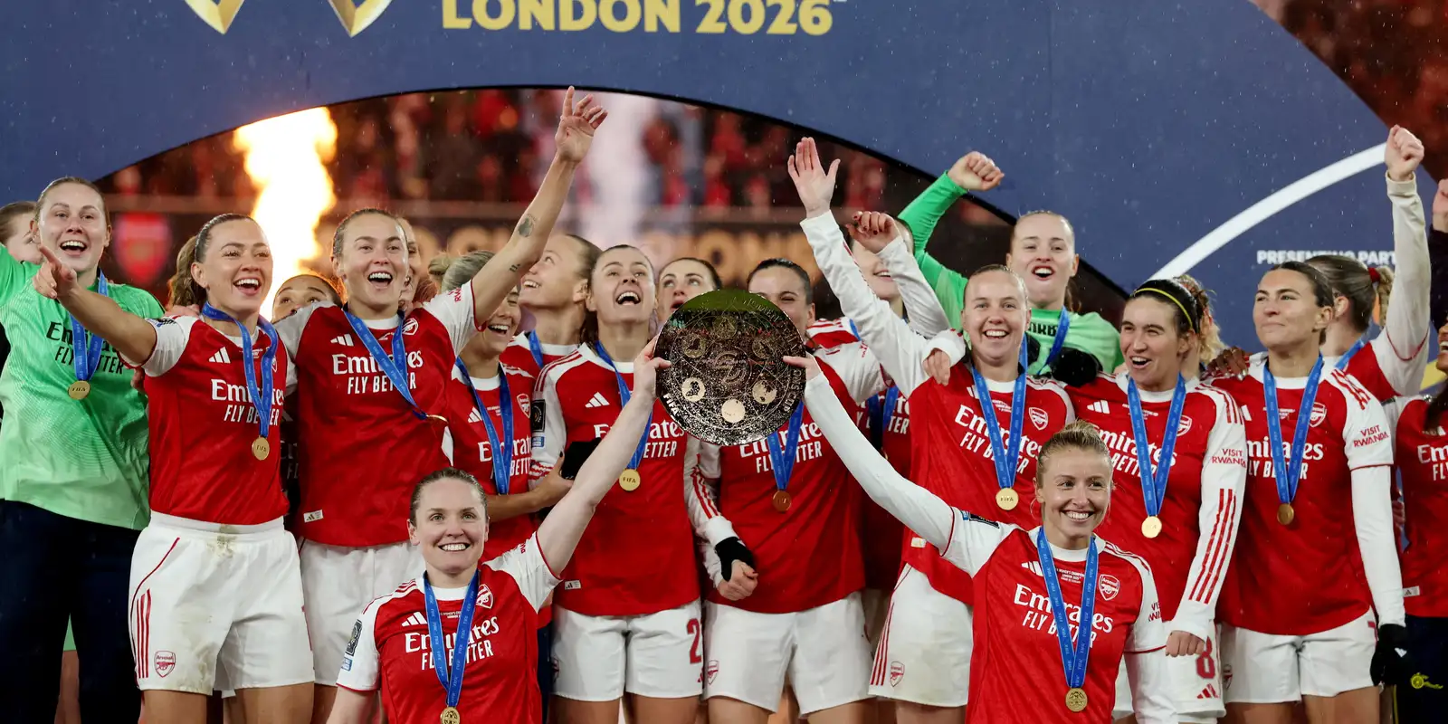 Arsenal beat Corinthians in extra time and win the Women's World Cup