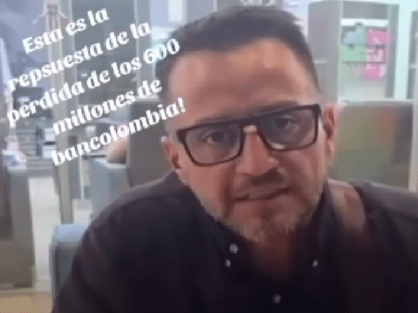 Bancolombia repone dinero a empresario en Villavicencio.