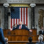 Between boos and applause, Trump defends his management in the longest State of the Union in history