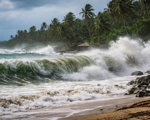«Ciclón bomba» se desvanece en el Atlántico, pero deja oleaje peligroso en la costa norte