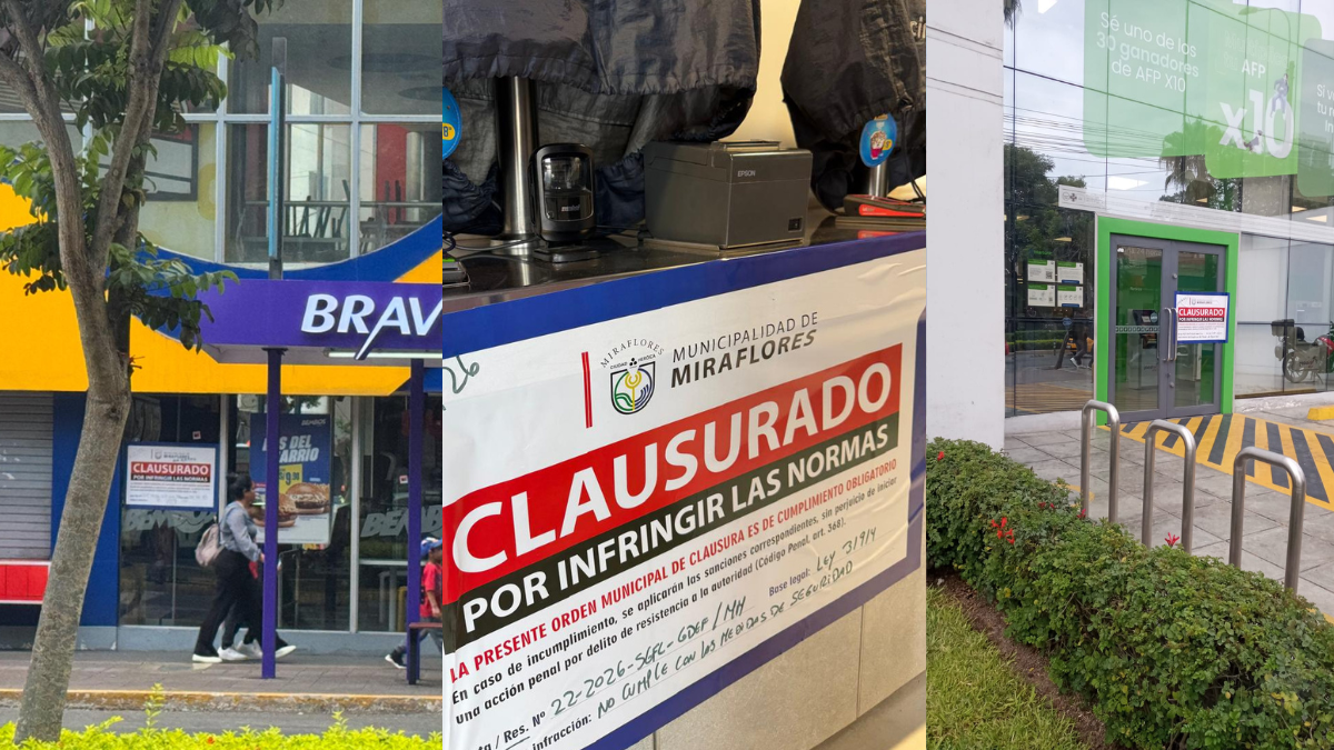 Business associations express concern about closures and inspections in Miraflores