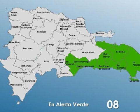 COE raises seven provinces and the National District on green alert