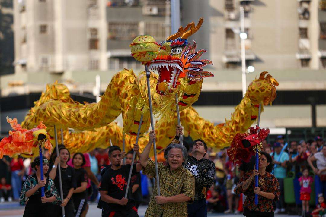 Caracas welcomed the Year of the Fire Horse