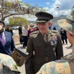 Chief of the Southern Command evaluated the three-phase plan proposed by the US during a visit to Caracas