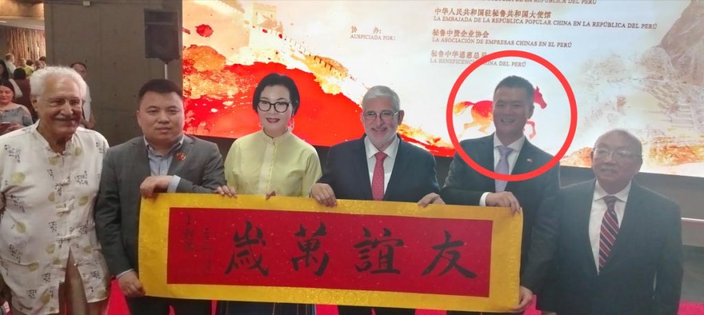 Chinese Embassy does not clarify whether it authorized Zhihua Yang to coordinate with José Jerí