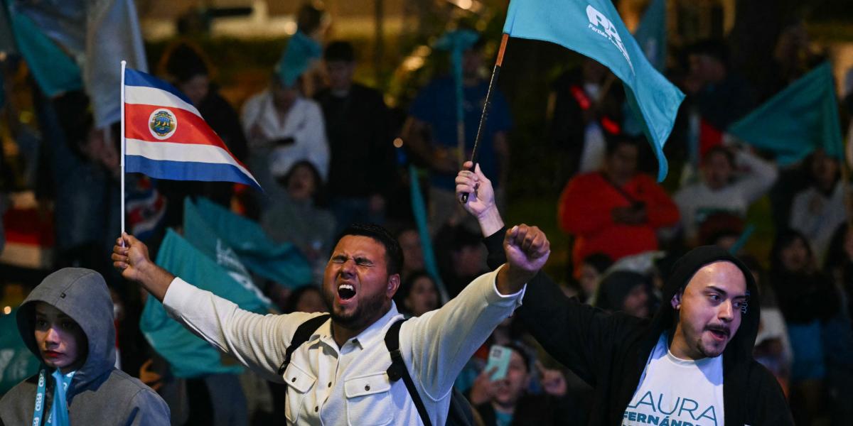 Costa Rica voted for president with a strong-arm favorite against drug violence