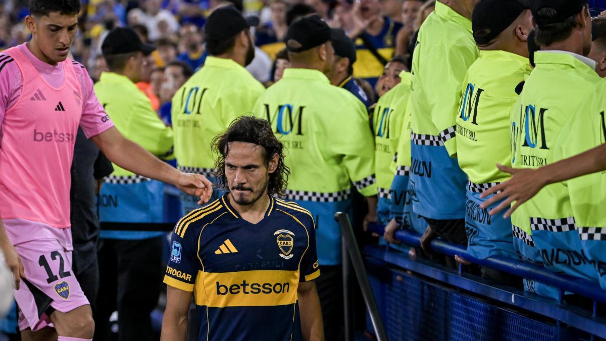 Cruel what happened in Boca with Edinson Cavani