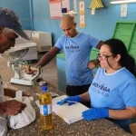 Venta de la canasta básica en una bodega de Santiago de Cuba
