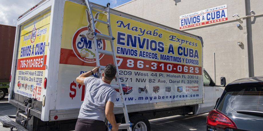 Paquetería, Envíos a Cuba