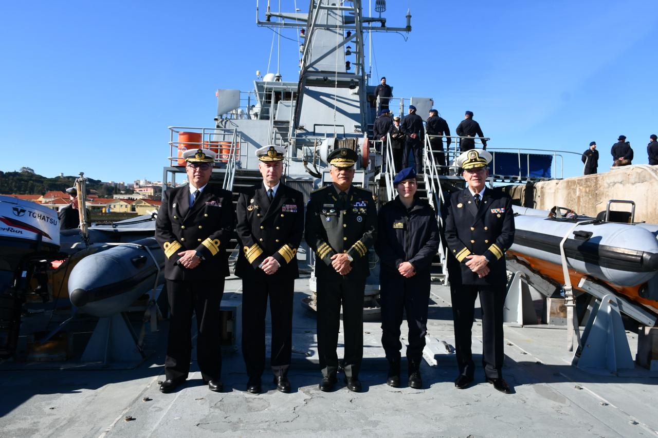 Defensa confirma alta operatividad y confiabilidad de los nuevos patrulleros clase “Tejo” en Portugal