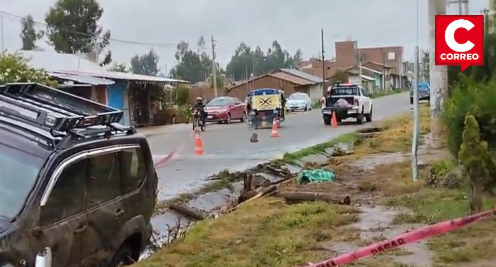Driver in an alleged drunken state runs over and kills a mother of four children in Huancayo