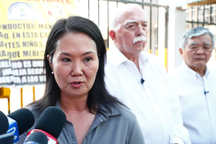 Elections 2026: Keiko Fujimori suggests that FF. AA. control prisons and borders