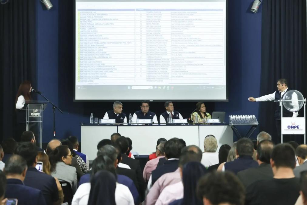 Elections 2026: This is how the parties are located on the ballot