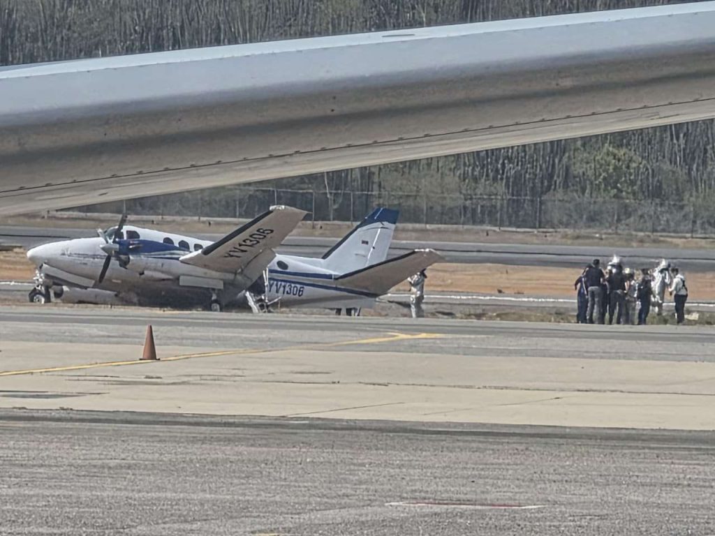 Emergency landing in Maiquetía left six injured