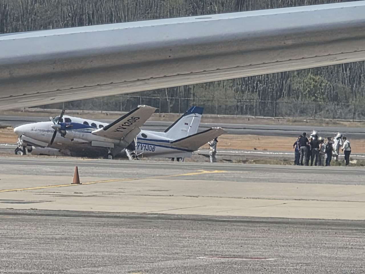 Emergency landing in Maiquetía left six injured