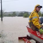 Extratropical cyclone intensifies in Santa Catarina