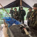 Fanb destroyed a laboratory for drug processing in Zulia