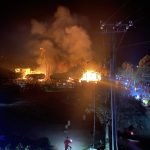 Fire leaves several families without their homes in the Holguín town of San Germán