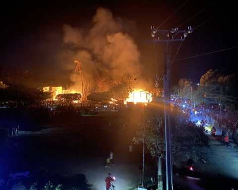 Fire leaves several families without their homes in the Holguín town of San Germán