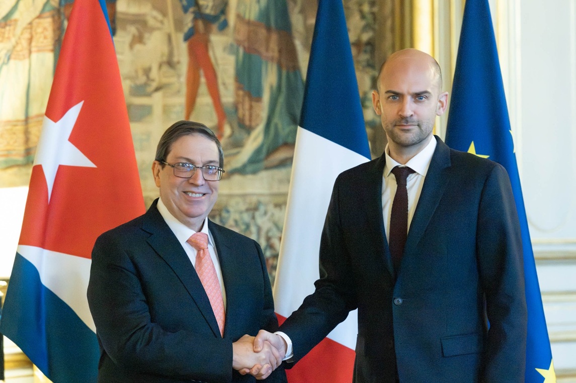 Foreign Ministers of France and Cuba address “complicated and tense context” for the island