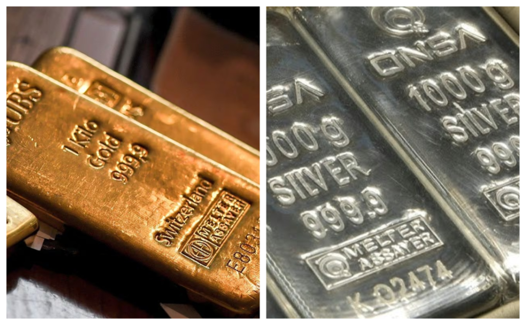 Gold and silver retreat from all-time highs amid strong volatility