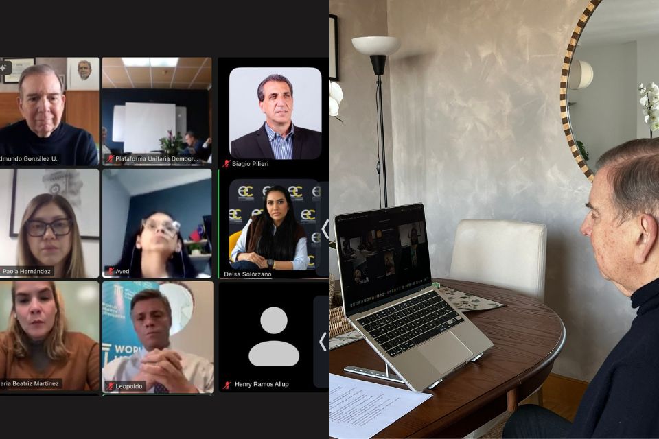 González Urrutia and PUD refine lines of action: freedom, institutions and justice