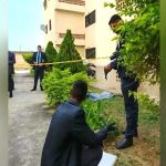 He died while installing an air conditioner