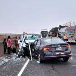Head-on collision leaves one dead and five injured in Arequipa