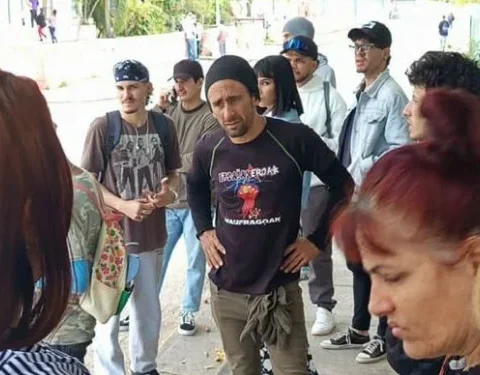 Alrededores del Tribunal Provincial Popular de Holguín este jueves