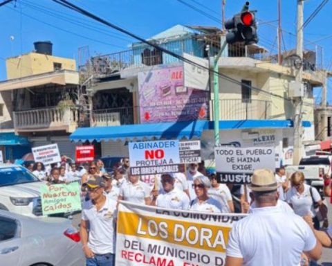 How was the march of the Jet Set Justice Movement and Los Haineros Dorados