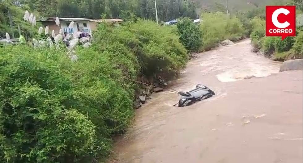 Huánuco: Father loses his life after falling into the river and his daughter survives