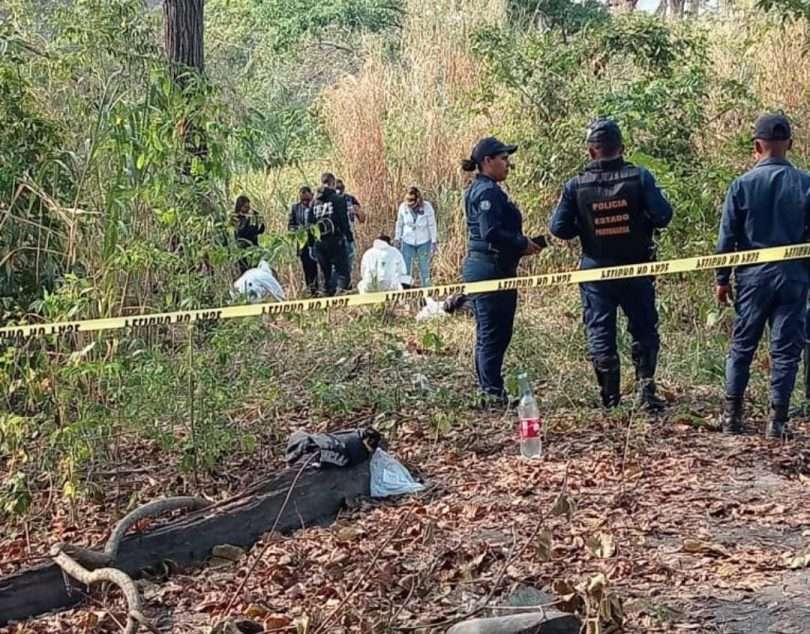 In Portuguesa they found a human skeleton on the banks of a river